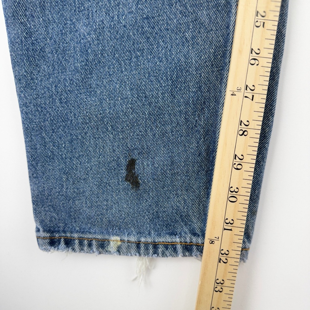 Vintage Levis 560 Orange Tab Jeans Mens 36x34 Blue Loose Fit Tapered USA Made - Picture 12 of 15